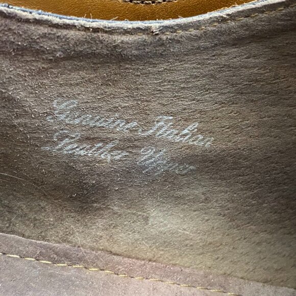 JOSEPH ABBOUD Wingtip Oxford Brogue Tan Leather Size 11 main image 12